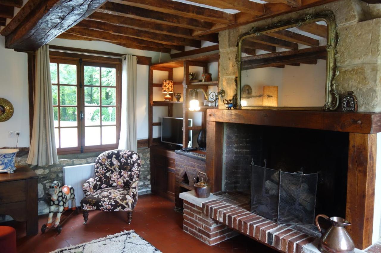 Le Cottage Du Coudray, Gite Avec Chalet Sauna La Fresnaie-Fayel Exterior foto